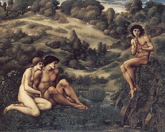 Sir Edward Burne-Jones The Garden of Pan Spain oil painting art